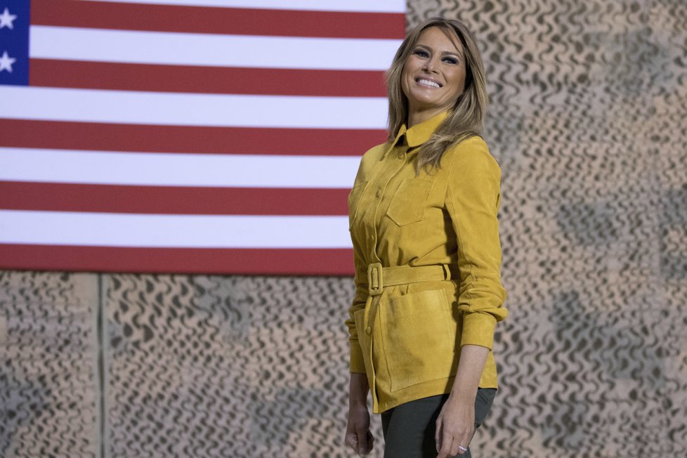 První dáma USA Melania Trumpová