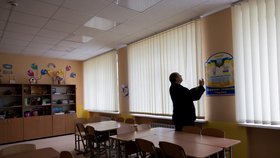 Slovjansk: Škola je už dlouho zavřená. (20. 12. 2023)