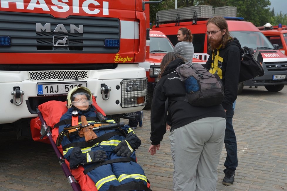 Na Výstavišti v Holešovicích se konal Den integrovaného záchranného systému.