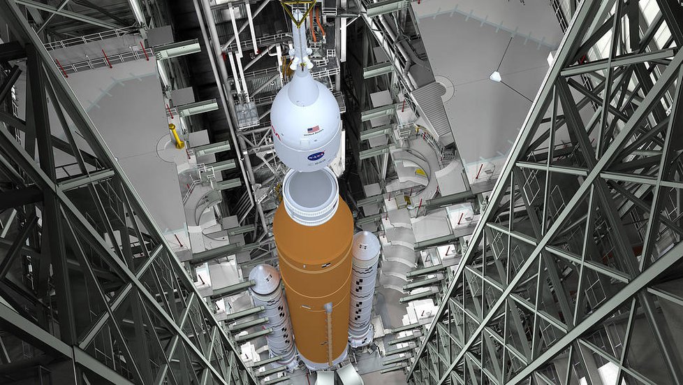 SLS: Měsíční raketa pro NASA.