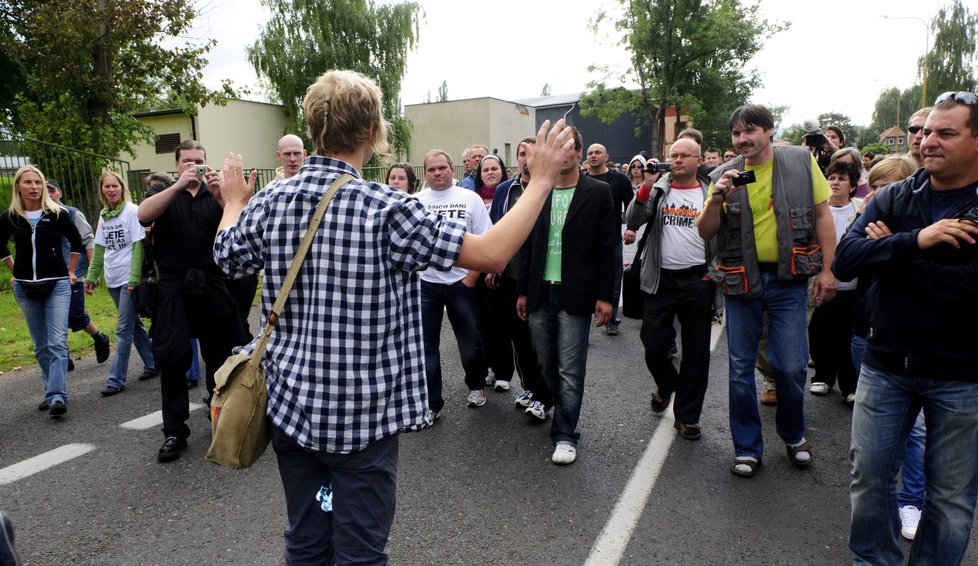 Demonstrace v Rumburku a Varnsdorfu byly hodně bouřlivé