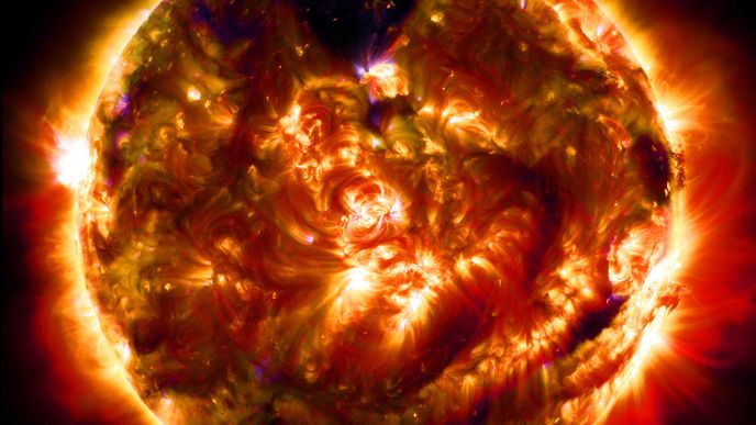 Unikátní obrázek Slunce, který zachytila speciální observatoř