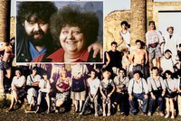 Tajemství skupinové fotky z italského natáčení Slunce sena: Kam zmizela Růžičková?! I se synem