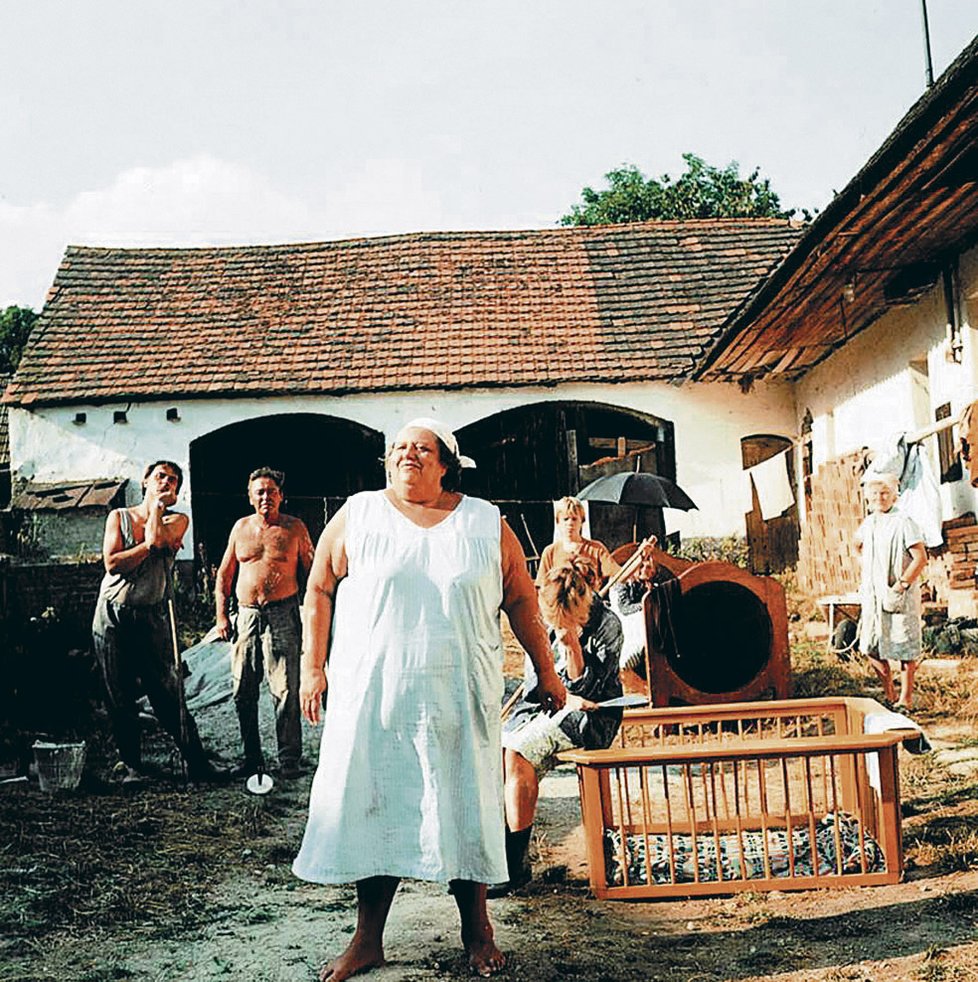 1984 Slunce, seno, jahody: Helena Růžičková jako rázná Škopková.