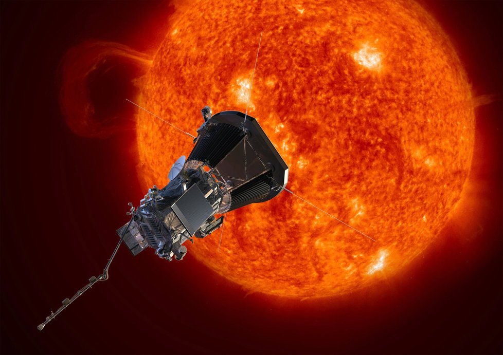 Sonda Parker Solar Probe (Parkerova sluneční sonda) odstartovala 12. srpna 2018.