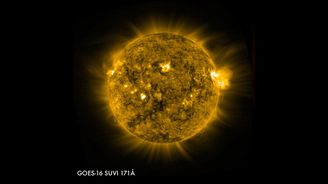 Podívejte se na první snímky Slunce z nové geostacionární družice GOES-16