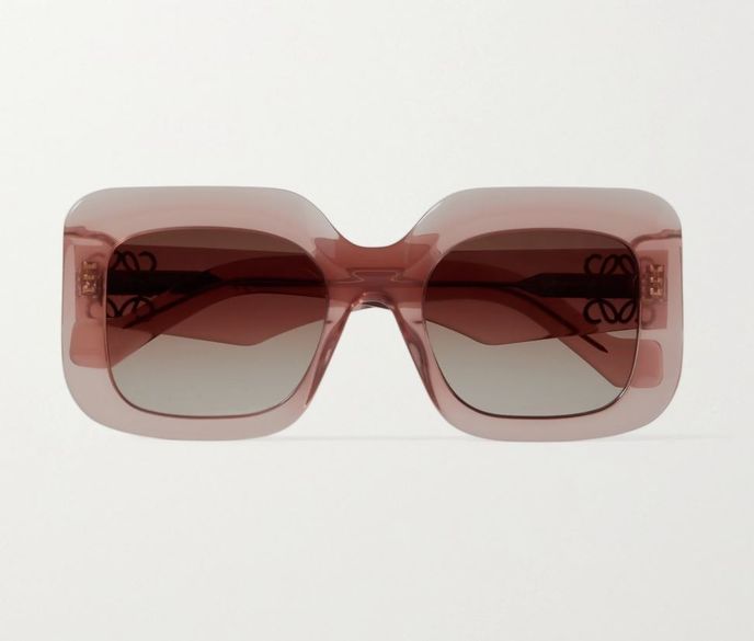 Hranaté růžové brýle, Loewe, 270 EUR