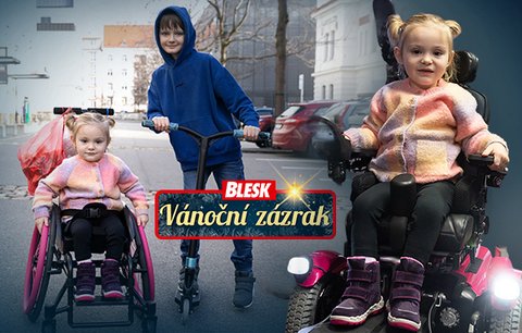 Viktorka (2) s nemocí SMA: Díky čtenářům Blesku má nový vozíček!