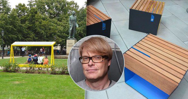 Autor chytrých laviček v Praze: Lidé jsou víc venku, vychytávky jsou potřeba, říká