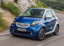 Smart Fortwo je nově dostupný s dvouspojkovou převodovkou twinamic