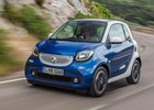 Smart Fortwo je nově dostupný s dvouspojkovou převodovkou twinamic