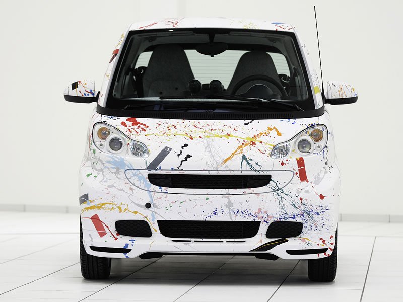 Fortwo sprinkle by Rolf Sachs