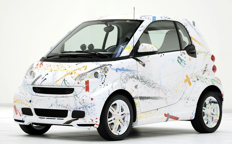 Fortwo sprinkle by Rolf Sachs