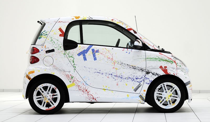 Fortwo sprinkle by Rolf Sachs