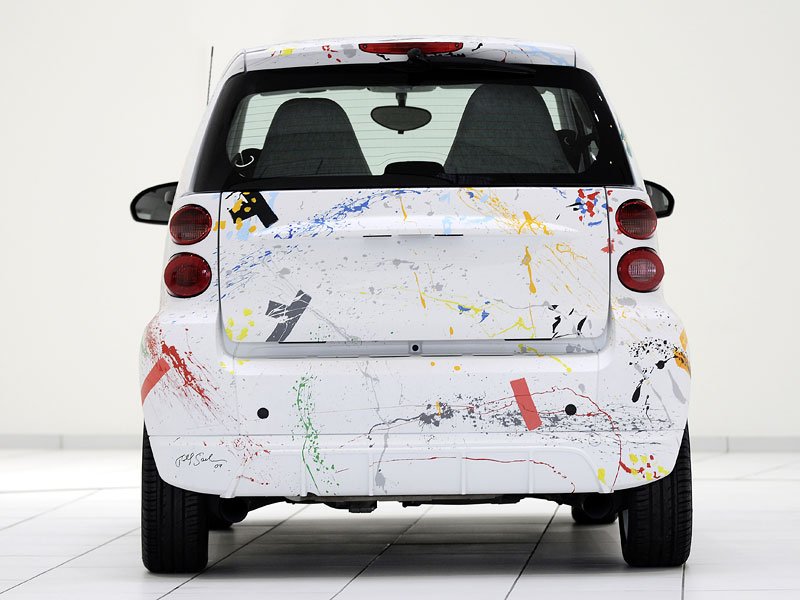 Fortwo sprinkle by Rolf Sachs