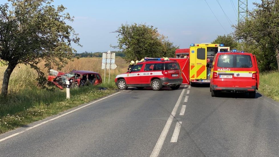 U Smečna se stala smrtelná dopravní nehoda.