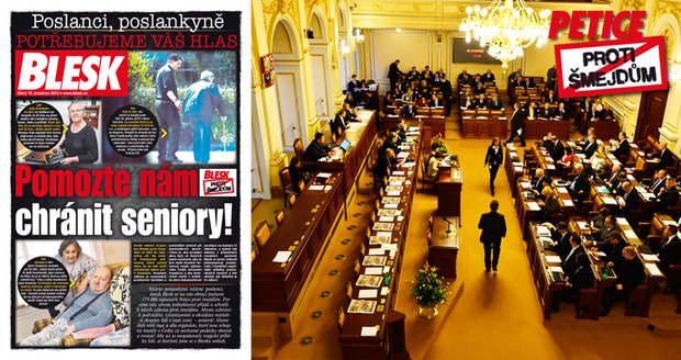 Výzva a petice Blesku zabrala: Poslanecká sněmovna schválila bič proti šmejdům