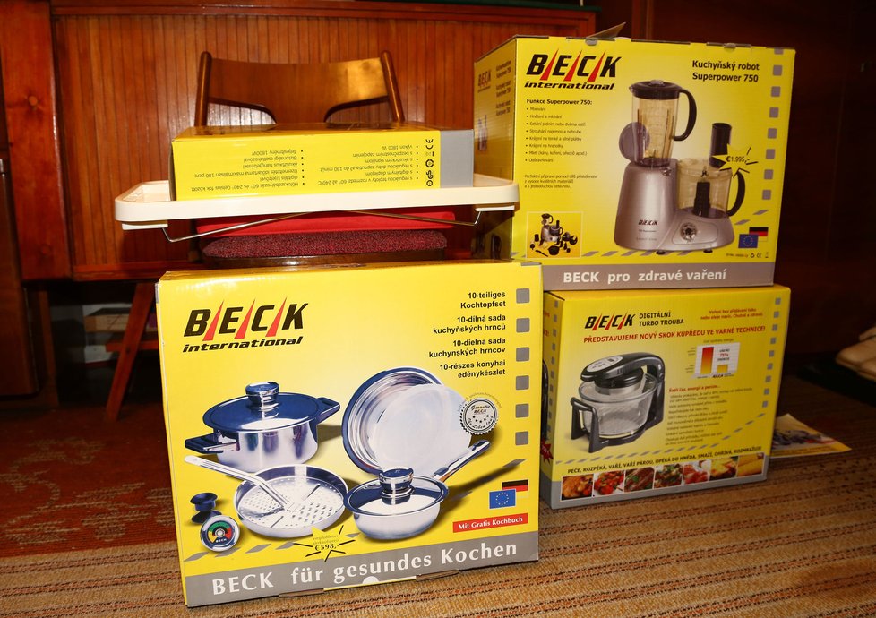 Firma HCE seniorům prodávala zboží BECK.