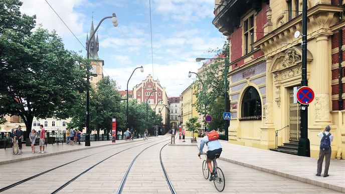 Takto by mohlo vypadat Smetanovo nábřeží v budoucnu.