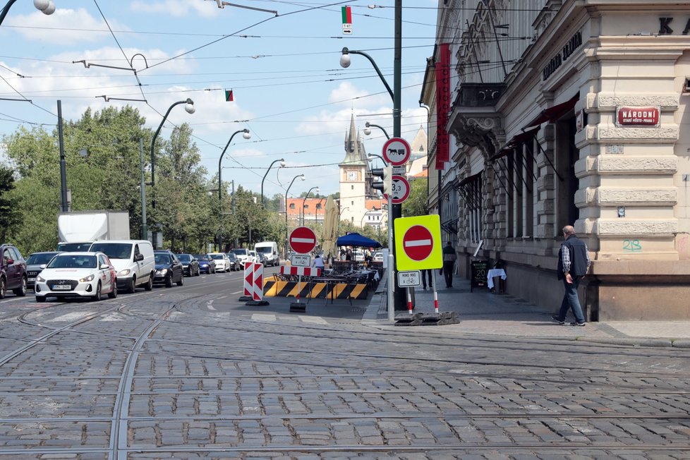 Smetanovo nábřeží, 27. května 2020