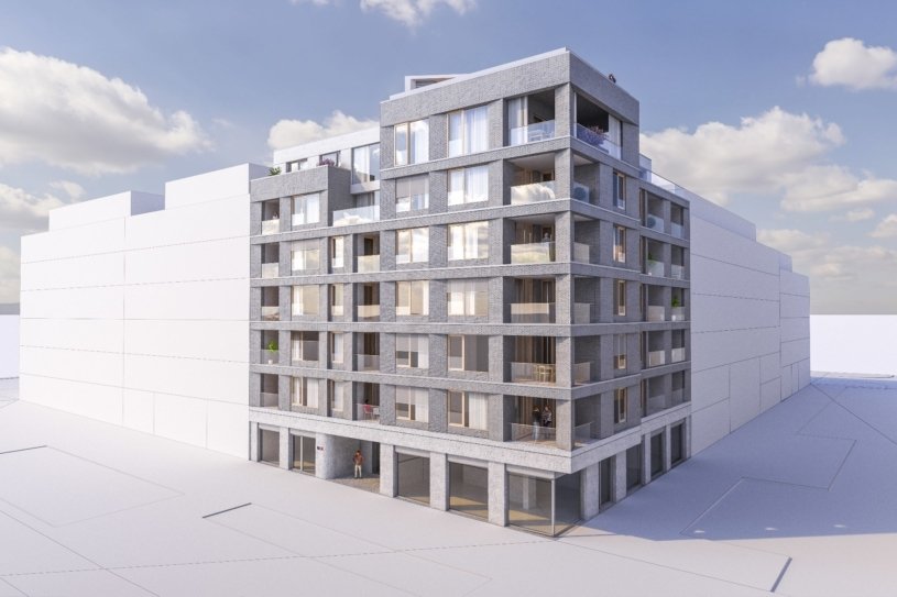 Návrh nové čtvrti Smíchov City od studia majo architekti