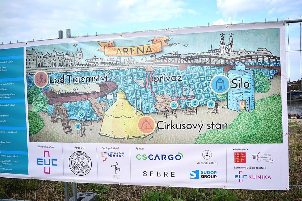 Na Smíchovské náplavce vyrostlo cirkusové městečko. Letošní festival Arena Divadla bratří Formanů se tady zdrží na deset dní.