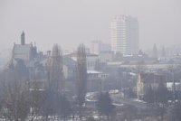 Východ Česka trápí smog. Polské znečištění zasáhlo po Brně opět i Zlínsko