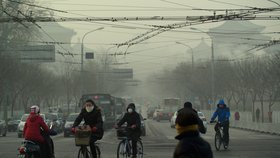 Čínu trápí smog.