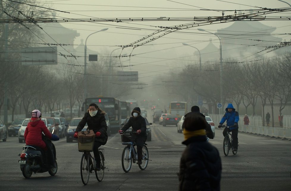 Smog netrápí jen Česko. Například v Číně je situace mnohem horší.