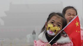V Pekingu nemohou pořádně dýchat