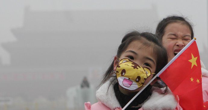 V Pekingu nemohou pořádně dýchat