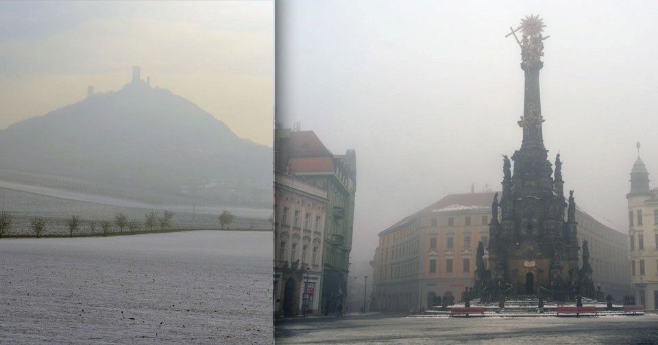 Česko stále halí smog a lidem se špatně dýchá!