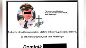 Poslední sbohem Dominikovi (†8)