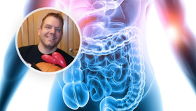 Zemřelý James Stewart a střeva