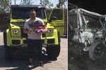 Nepochopitelnou chybou zabil sebe i nevinného řidiče, policie popsala šílenou jízdu Jana Kočky ml. (28): Předjel kamion, pak to do něj napálil!