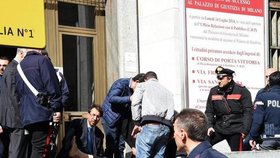 Muž u soudu v Miláně zastřelil soudce a svědka svého případu.