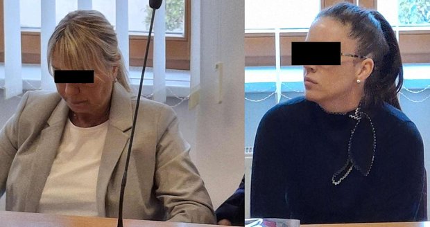 Obžalované armádní zdravotnice Lenka Š. (vlevo) a Simona B.
