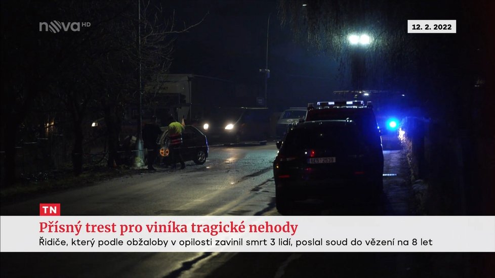 Miroslav Jandera si za způsobení nehody se třemi mrtvými odsedí osm let ve vězení s ostrahou.