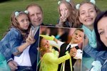 Šťastnou rodinku plnou tanečnic postihla tragická smrt tatínka