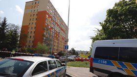 Evakuace na jihu Prahy: Hořelo v bytě, zemřela žena. Na místě se našel granát, dorazil pyrotechnik a mordparta.
