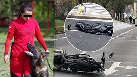 Petru na Smíchově srazil motorkář: Kamarádi od hasičů sdíleli dojemnou vzpomínku