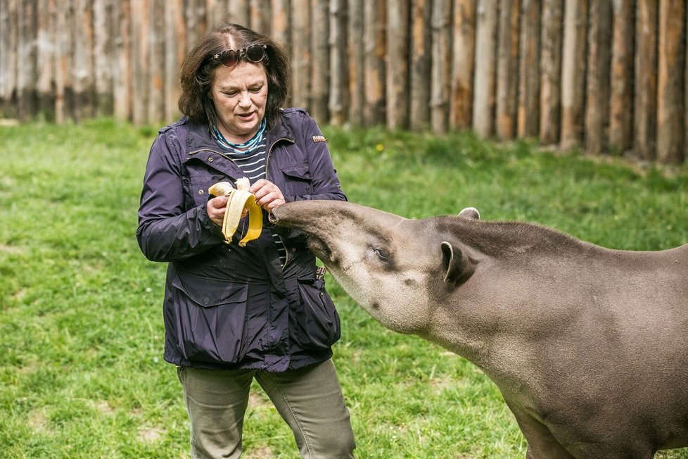 Jitka Smutná vyrazila s rodinkou do zoo.