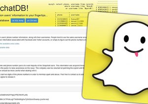 Aplikace Snapchat má vážné bezpečnostní problémy. Hackeři získali údaje o 4,6 milionu uživatelů.
