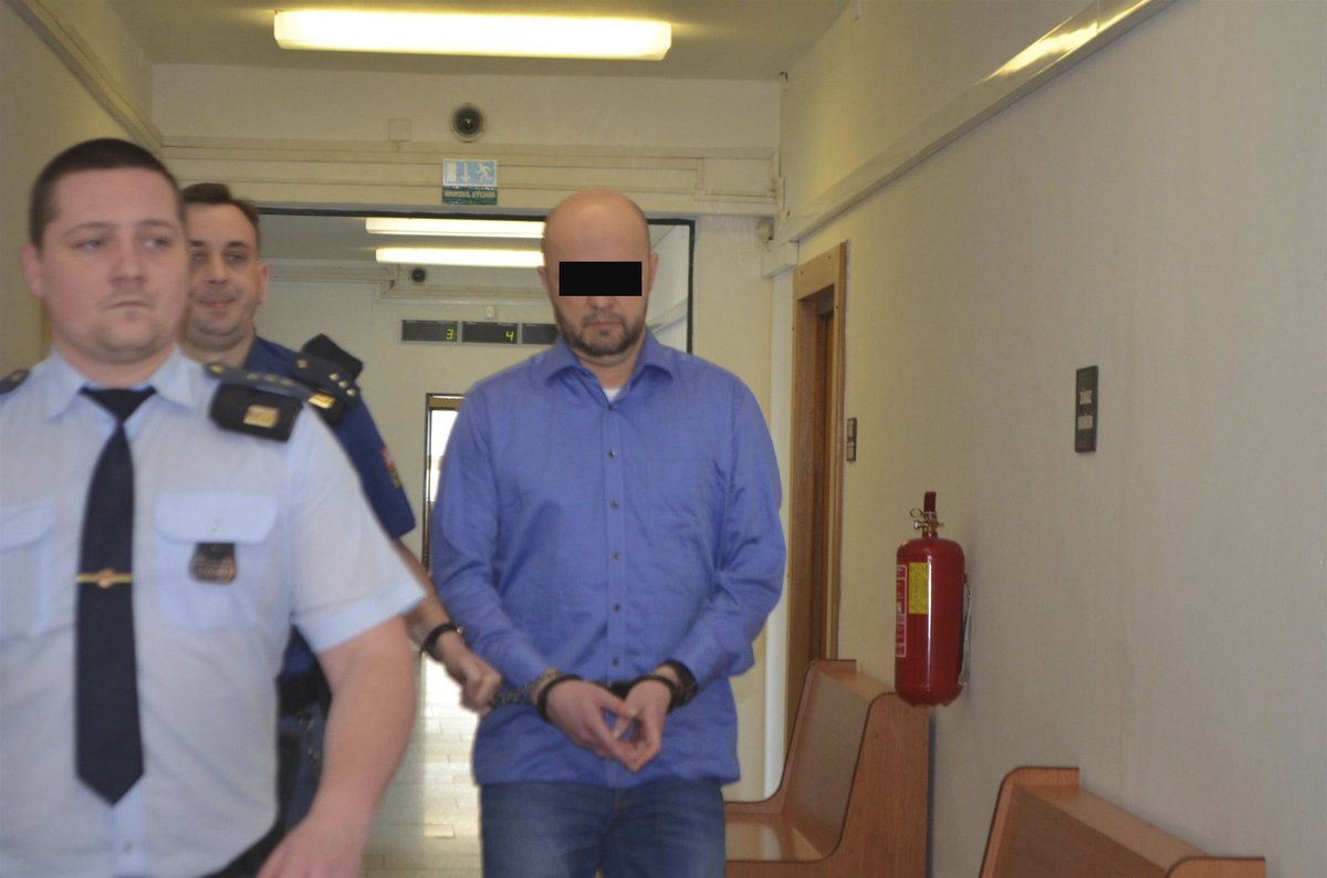 Učitele Jaroslava D., obžalovaného za sňatkové podvody, přivedla k soudu eskorta z vazební věznice