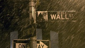 Sněží i na Wall Street