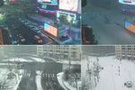 Časosběrné video ukazuje, jak masivní sněhová bouře v USA byla.