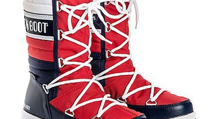 boty Tecnica Moon Boot W.E. Quilted WP - Navy/Red/White, 1999 Kč, snowboard-online.cz