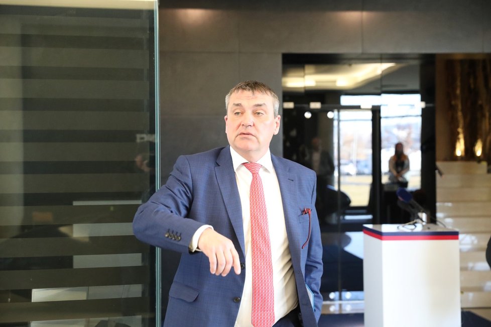 Bývalý primátor Brna Petr Vokřál na pátém volebním sněmu hnutí ANO. Stále častěji se o něm mluví jako o možné posile v koaliční vládě Andreje Babiše (17. 2. 2019).