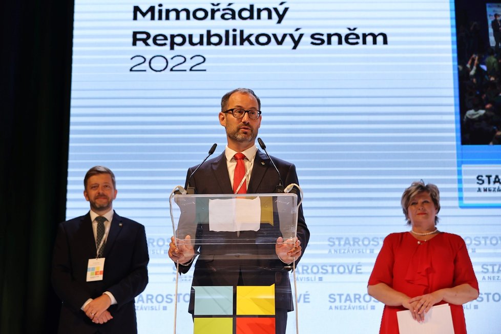 Mimořádný sněm hnutí STAN: Jan Farský (23. 7. 2022)