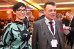 Poslankyně Markéta Pekarová Adamová a senátor Tomáš Czernin na 6. celostátním sněmu TOP 09 (23. 11. 2019)